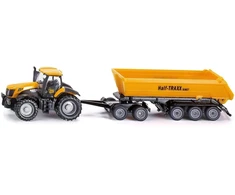 Siku - 1:87 Jcb su platformine priekaba ir savivarčiu (313-1858)
