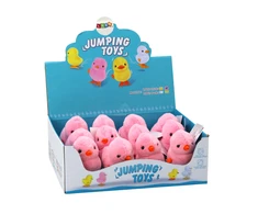 Prisukamas viščiukas Lean Toys, rožinis