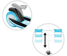 „Skids Control“ – sulankstomas paspirtukas – mėlynas (60225)