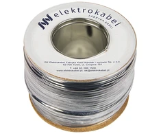 Elektrokabel Garsiakalbio kabelis SMYp 2 x 0.22 mm juodas 300 m