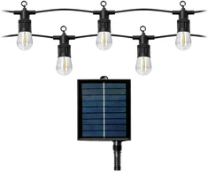 Solarna Saulės energija varoma girlianda 10 m, 10 x LED gijų