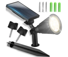 Solarna Saulės energija varomas LED sodo šviestuvas, įleidžiamas reflektorius, prieblandos jutiklis, prožektorius - or1226