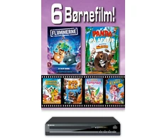 Soul Media 6 vaikų filmai ir Denverio DVD grotuvas – (DVD)