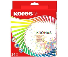 Spalvoti pieštukai „Kores Kromas“ – 24 vnt. pakuotėje (793392)