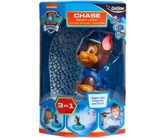 Spin Master Paw Patrol - Chase Kids stebuklinga naktinė lemputė prie lovos, žibintuvėlis ir projektorius - (10043)