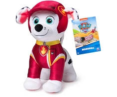 Spin Master Paw Patrol - Gelbėjimo ratukai - Paprastas pliušinis žaislas - Marshell (19 cm)