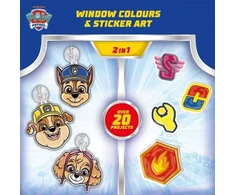 Spin Master Paw Patrol - Langų spalvos ir lipdukų piešiniai (118847)