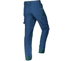 Spodnie Darbo kelnės Mix&amp;Match, tamprios, mėlynos-žalios, dydis XS