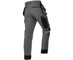 Spodnie Darbo kelnės Mix&amp;Match su kišenėmis ir Cordura, pilkos-juodos, XL dydis