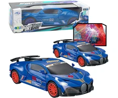 Lean Toys interaktyvus sportinis automobilis su šviesos ir garso efektais 360°
