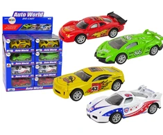 Lean Toys Lenktyninės mašinėlės 4 spalvų