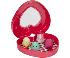 Squishalongs „Squish-a-longs“ meilės žaisliukų rinkinys, 4 vnt. – 2 stilius