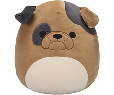 SQUISHMALLOWS Pliušinis žaislas - Buldogas, 40 cm