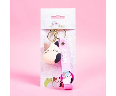 „Squishmallows“ – raktų pakabukas su apyranke ant kameros (350106)