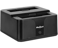 Stacja „Rebel“ USB 3.0 HDD/SSD prijungimo stotelė