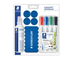 Staedtler Lumocolor baltos lentos žymeklių rinkinys