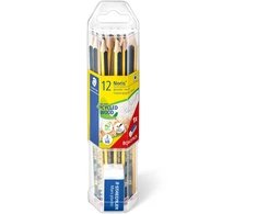 Staedtler - Noris klasikiniai pieštukai, su trintuku, 12 vnt. (61 120P1)