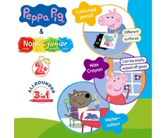 Staedtlerpeppa Pig Spalvinimo pieštukai „Peppa Pig“ (140 C6 L1), 6 vnt., rinkinys