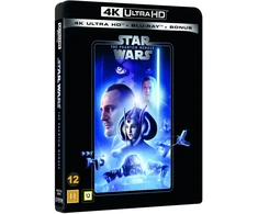 Star Wars:1 epizodas – FANTOMINĖ GRĖSMĖ, 3 diskų (4K UHD + BD)