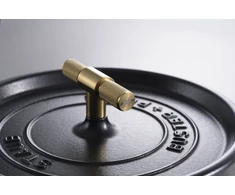 Staub - Buster + Punch Knob - Messing - 8 cm