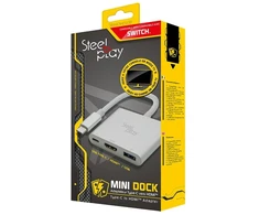 Steelplay – Mini dokas – USB-C / HDMI adapteris („Switch“ / „Mac“)