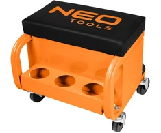 Darbo kėdė su ratukais NEO TOOLS 11-605 (3 stalčiai)