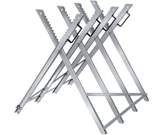 Stojak Sulankstomas metalinis stovas medžio pjovimui 83x83x78cm