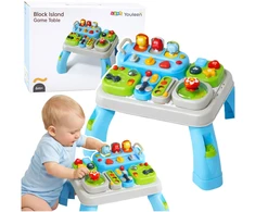 Lean Toys Interaktyvus žaidimų stalas spalvotas