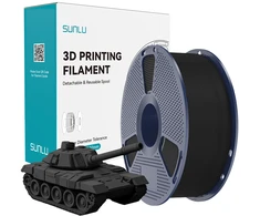 Sunlu PLA+ High-Speed Juodas Filament