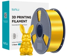Sunlu PLA+ Silk Filament (Gold)