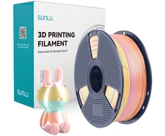 Sunlu PLA+ Silk Filament (Rainbow) 05