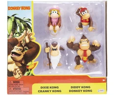 Super Marionintendo Super Mario - Donkey Kong 2,5" 4 vnt. (431174)