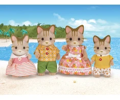 Sylvanian Families Silvanijos šeimos – dryžuotų kačių šeima (5180)