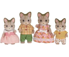 Sylvanian Families Silvanijos šeimos – dryžuotų kačių šeima (5180)