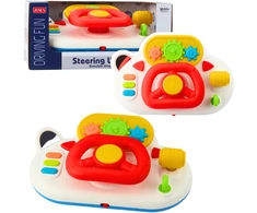 Lean Toys Interaktyvus vairas su garsais ir šviesomis