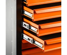 Dirbtuvių spintelė NEO TOOLS 84-222-9 su 7 stalčiais ir 129 įrankiais (matmenys: 680 x 460 x 1030 mm)