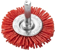 Szczotka 50 mm nailono diskinis šepetys su 6 mm kotu