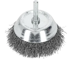 Szczotka Šepetėlis su banguotos formos grąžtu, 80 mm skersmens, 6 mm koto, prolinas