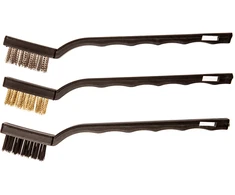 Szczotki Šepečių komplektas TOP TOOLS 14a618 (3 vnt., 180 mm, varis/plienas/nailonas)