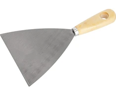 Mega Szpachelka 125 mm mentelė su medine rankena
