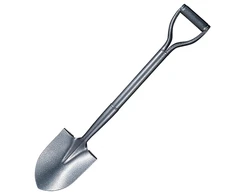 Szpadel Metalinis sodo kastuvas su metaline rankena, tiesus, 100 cm tvirtas