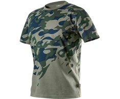 Neo T Shirt Darbiniai marškinėliai su CAMO spauda, ​​M dydis