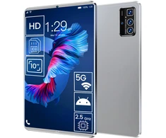 Tablet Planšetė Planšetė 4 GB + 64 GB „Android“ su „Wi-Fi“ „BT“ 10 colių, 500 mAh HD ekranas, 1280 * 800 SSD – ER1204