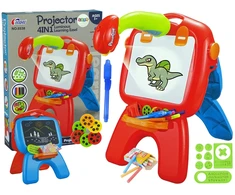 Lean Toys Dvipusė lenta su projektoriumi