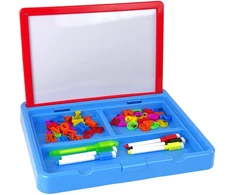 Magnetinė ir švytinti piešimo lenta Lean Toys