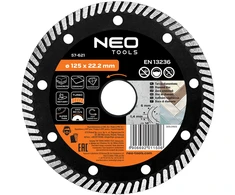 Tarcza Deimantinis diskas 125 x 22,2 mm, itin plonas turbo