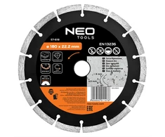 Tarcza Deimantinis diskas 180 x 22,2 mm, segmentuotas