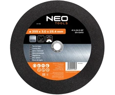 Tarcza Metalo pjovimo diskas 355 x 3,0 x 25,4 mm 41 A 24-S-BF