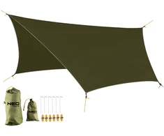 Tarp Vandeniui atsparus brezentas 360 x 290 cm 210T PU3000