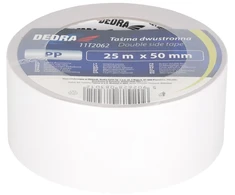 Dedra Taśma Dvipusė lipni juosta 50 mm x 25 m
